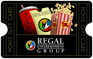 $10 Regal Entertainment Gift Card
