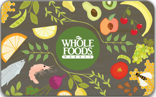 $10 Whole Foods Market Gift Card