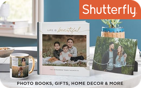 $25 Shutterfly Gift Card