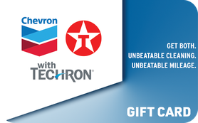 $10 Chevron and Texaco Gift Card