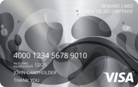 5 CAD Visa* Prepaid Card
