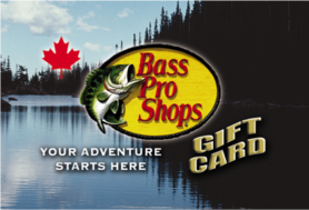 5 CAD Bass Pro Shops® Canada Gift Card