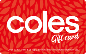 $5 AUD Coles Gift Card