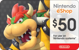 $50 Nintendo eShop Gift Card