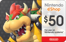 $50 Nintendo eShop Gift Card