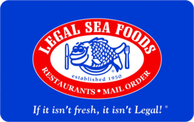 $25 Legal Sea Foods Gift Card
