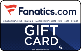 $5 Fanatics Gift Card