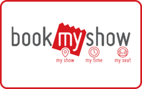 100 INR BookMyShow Gift Card
