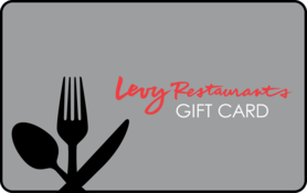 $25 Levy Restaurants Gift Card
